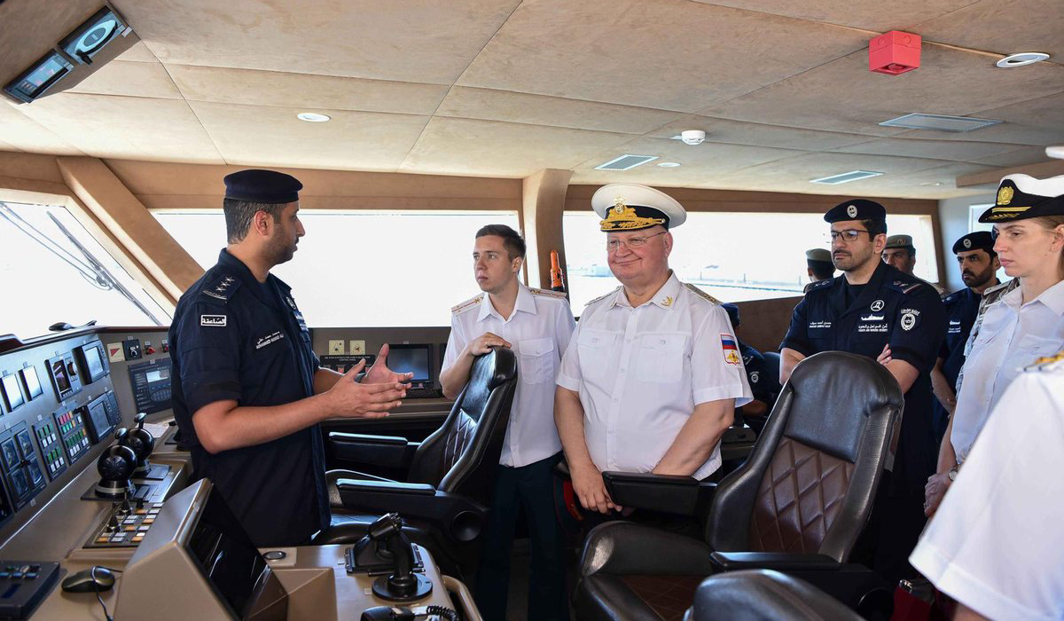 Russian Delegation Visits General Directorate of Coasts and Borders Security